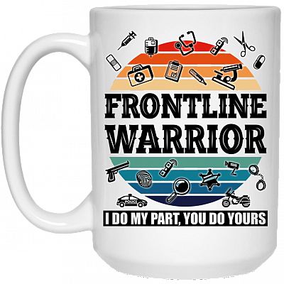 15 oz. White Mug