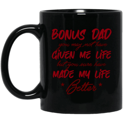 11 oz. Black Mug