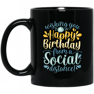 11 oz. Black Mug