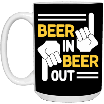 15 oz. White Mug
