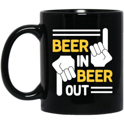 11 oz. Black Mug