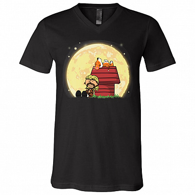 Joe For President Exotic Bunch T-shirt V-neck - Joe King of Tiger Exotic Roar Shirt