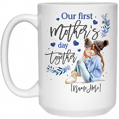 15 oz. White Mug