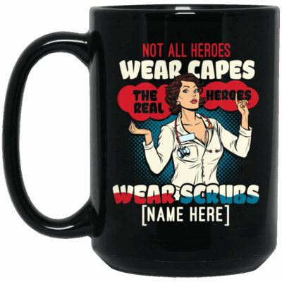 15 oz. Black Mug