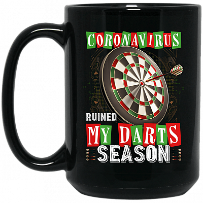 15 oz. Black Mug