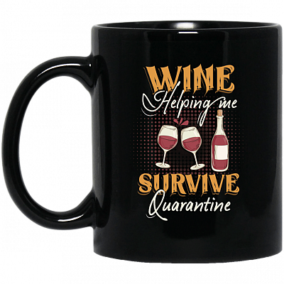 11 oz. Black Mug
