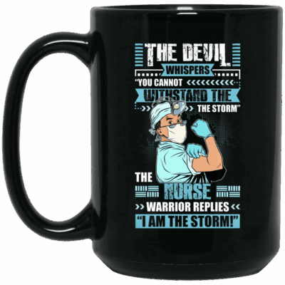 15 oz. Black Mug