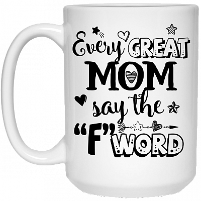 15 oz. White Mug