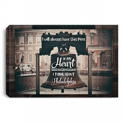 I Will Always Have This Piece Whenever I Think About Philadelphia Framed Canvas Prints - Unframed Poster