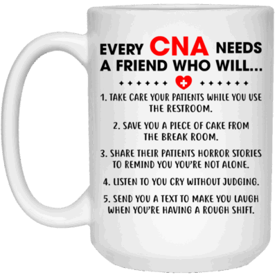 15 oz. White Mug