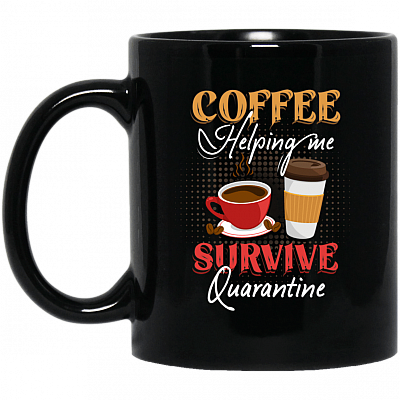 11 oz. Black Mug