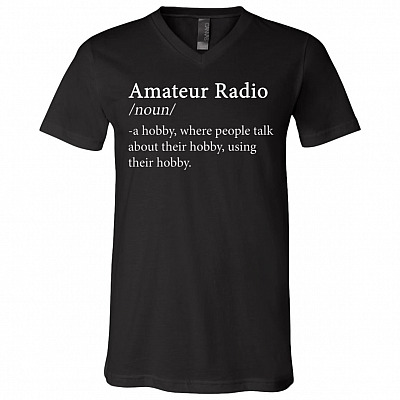 Defini-Tion of Amateur Radio Hobby T-Shirt - Funny Shirt for Ham-Operators