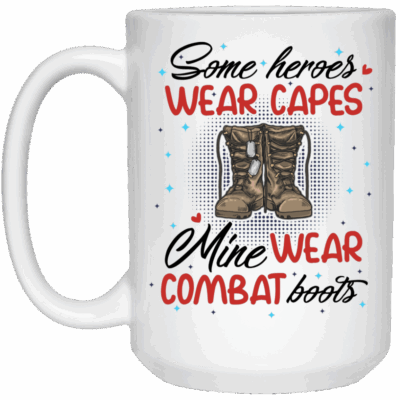 15 oz. White Mug
