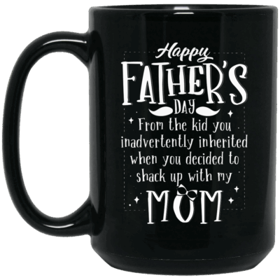 15 oz. Black Mug