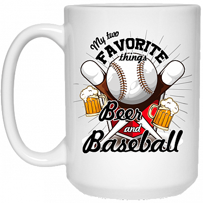 15 oz. White Mug