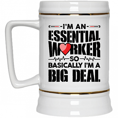 22 oz. Beer Stein