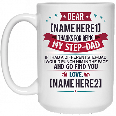 15 oz. White Mug