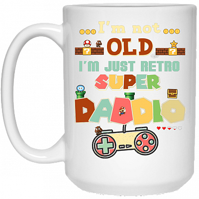 15 oz. White Mug