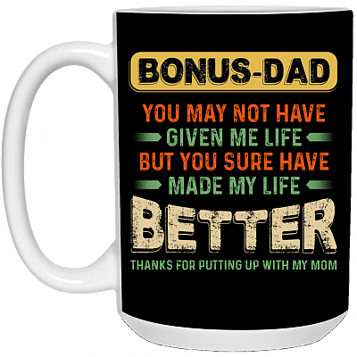 15 oz. White Mug