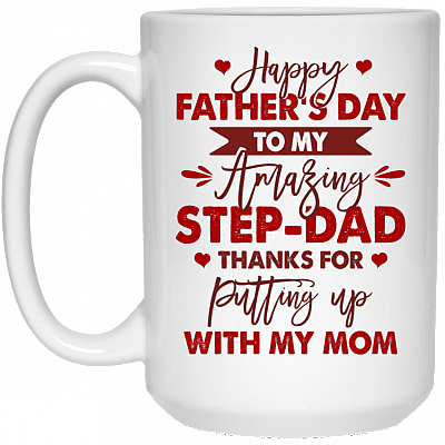 15 oz. White Mug