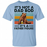 It's Not A Dad Bod It's A Father Figure Funny Retro Vintage Beer Dad T-Shirt, Light Blue, Unisex T-Shirt It's Not A Dad Bod It's A Father Figure Funny Retro Vintage Beer Dad T-Shirt, Light Blue, Unisex T-Shirt