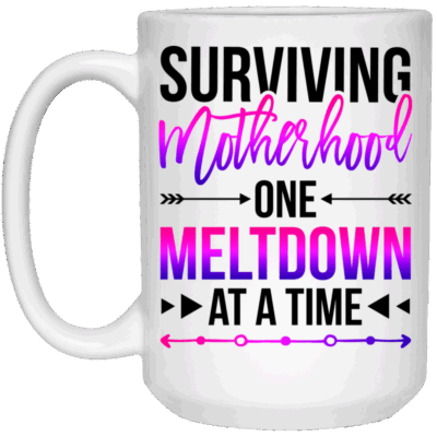 15 oz. White Mug