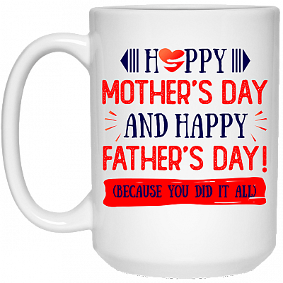 15 oz. White Mug