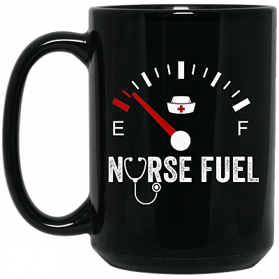 15 oz. Black Mug