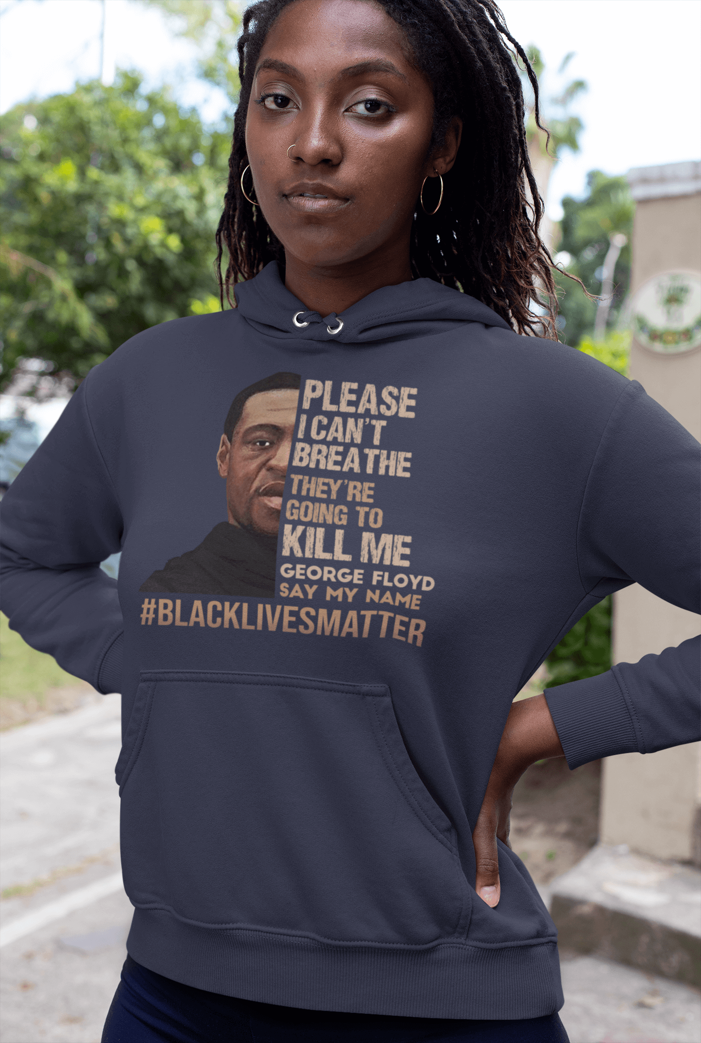 George Floyd Hoodie MK