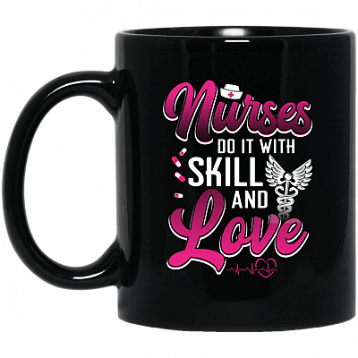 11 oz. Black Mug