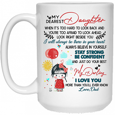 15 oz. White Mug