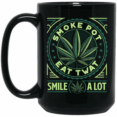 15 oz. Black Mug