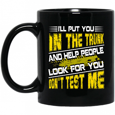 11 oz. Black Mug