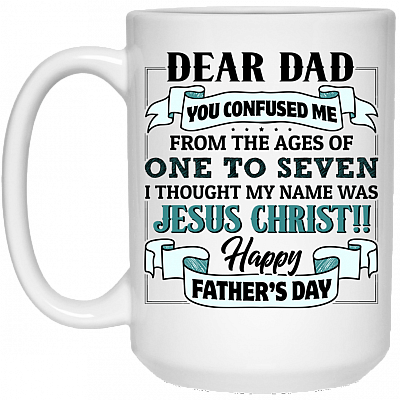 15 oz. White Mug