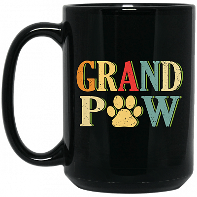 15 oz. Black Mug