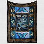 10VT. Loving Mother All The Time Daughter blanket mockup