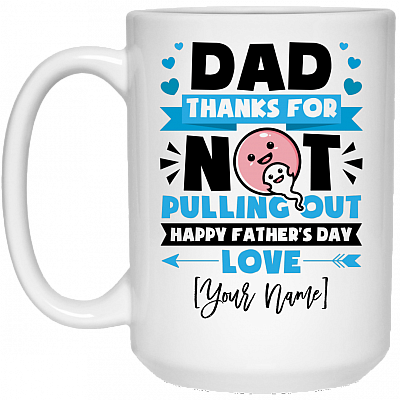 15 oz. White Mug