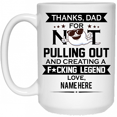 15 oz. White Mug