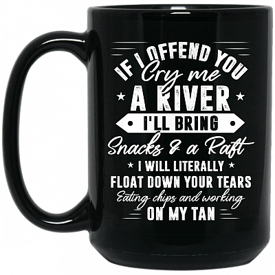 15 oz. Black Mug
