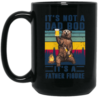 15 oz. Black Mug