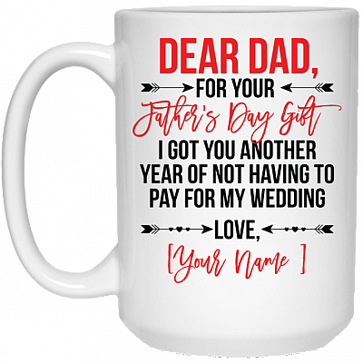 15 oz. White Mug