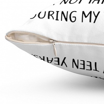 Alternative view of Dad Thank You For Giving Me Life Throw Pillow - Decorative Pillow - Indoor Outdoor Cushion - Sofa Home Decor