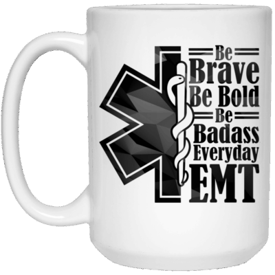 15 oz. White Mug