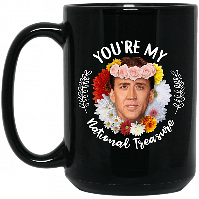 15 oz. Black Mug