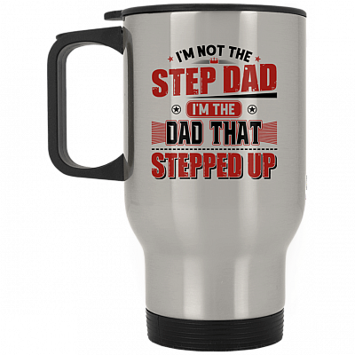 14 oz. Silver Travel Mug