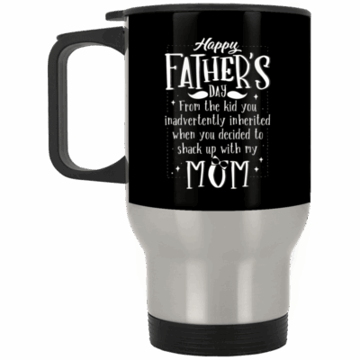 14 oz. Silver Travel Mug