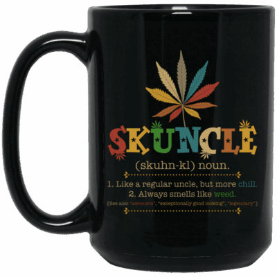 15 oz. Black Mug