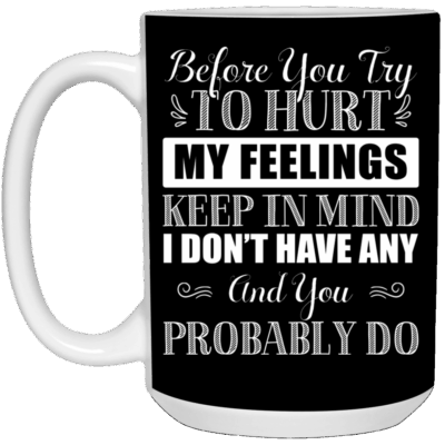 15 oz. White Mug