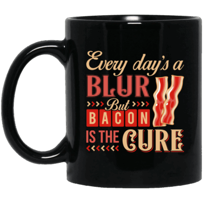 11 oz. Black Mug