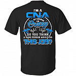 I'm A CNA Of Course I'm Crazy Do You Think A Sane Person Would Do This Job Print On Back T-Shirt - CNA Gifts, Black, Unisex T-Shirt I'm A CNA Of Course I'm Crazy Do You Think A Sane Person Would Do This Job Print On Back T-Shirt - CNA Gifts, Black, Unisex T-Shirt